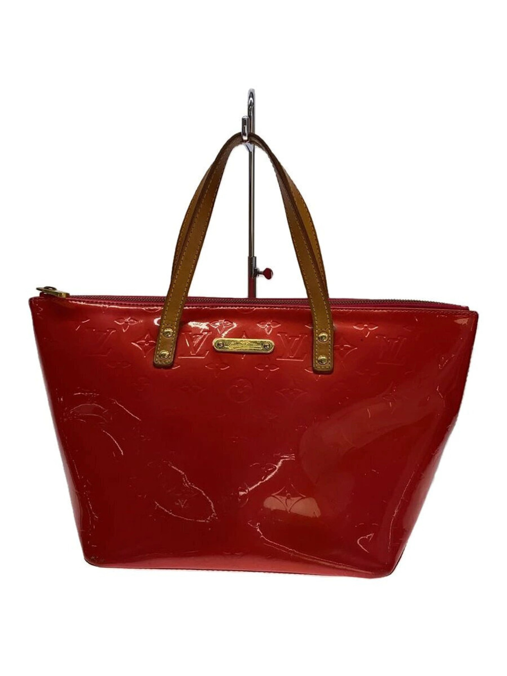LOUIS VUITTON Bellevue Monogram Vernis Enamel RED